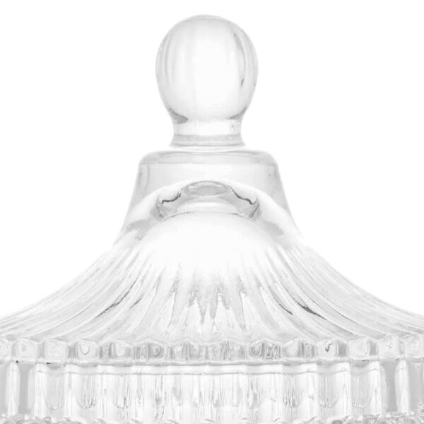 Potiche Decorativo de Cristal com Tampa 6,5cm- Lyor - Image 3